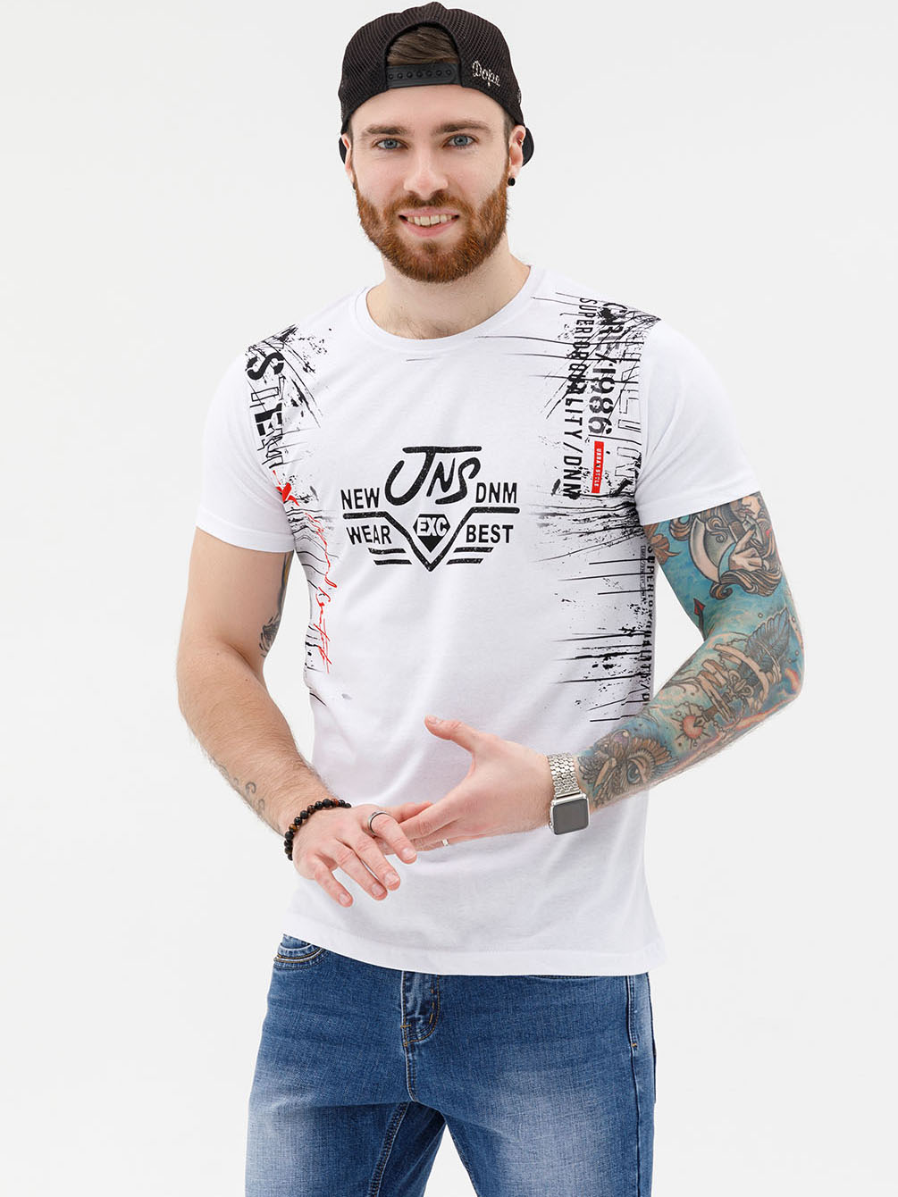 

Футболка ISSA PLUS GN4-12_белый M Белая