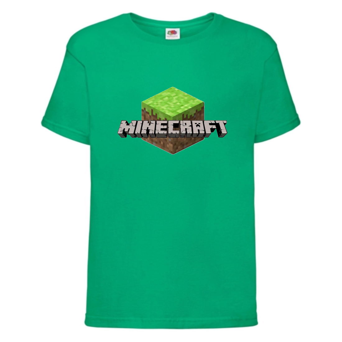 

Футболка детская Майнкрафт 002 (Minecraft) зеленая (MNKT grn 002) 140 см