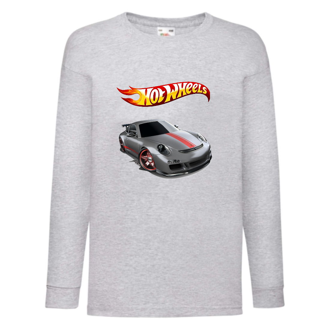

Лонгслив реглан Хот Вилс 0014 (HotWheels) серый (HTW gry 0014) 128 см