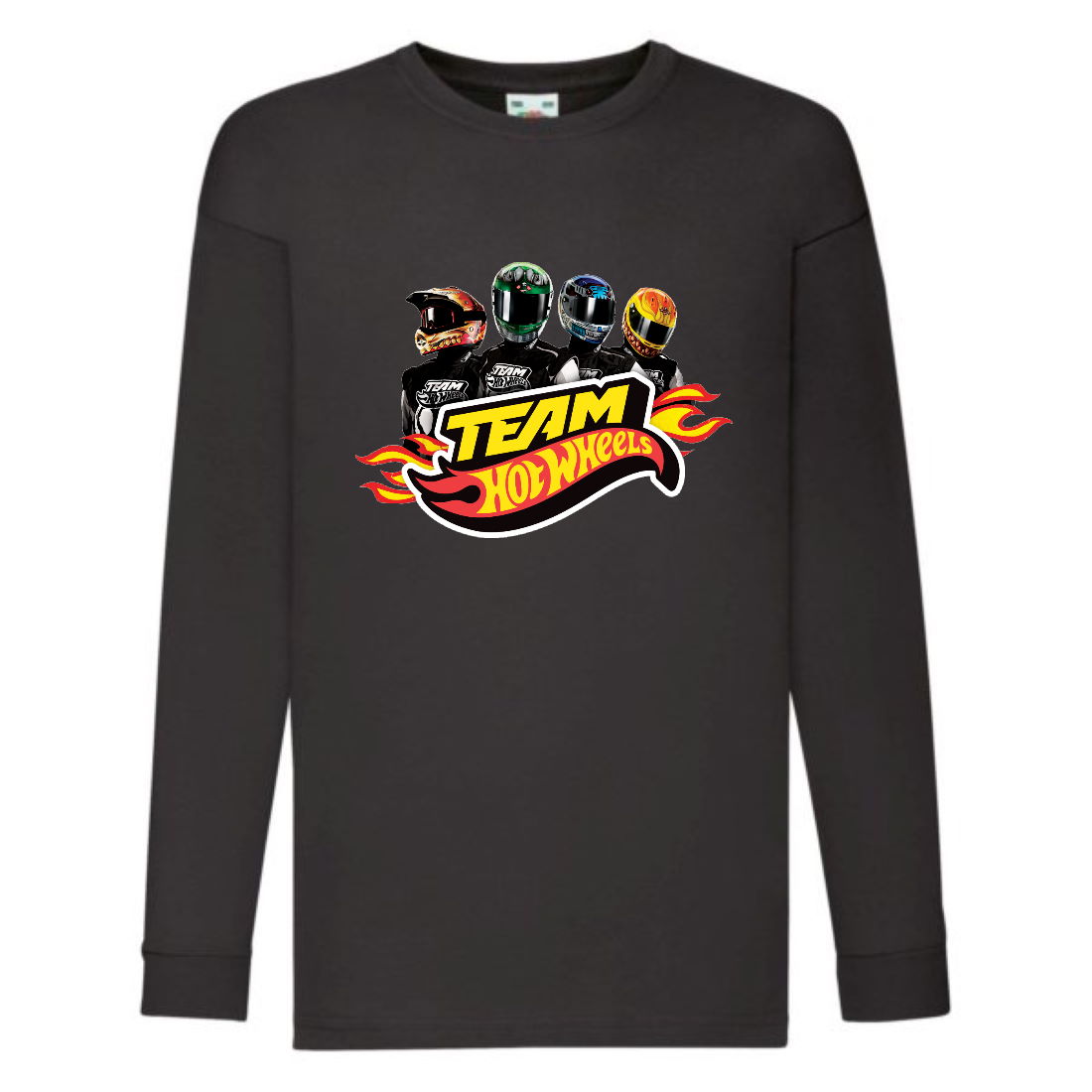 

Лонгслив реглан Хот Вилс 008 (HotWheels) черный (HTW blc 008) 128 см