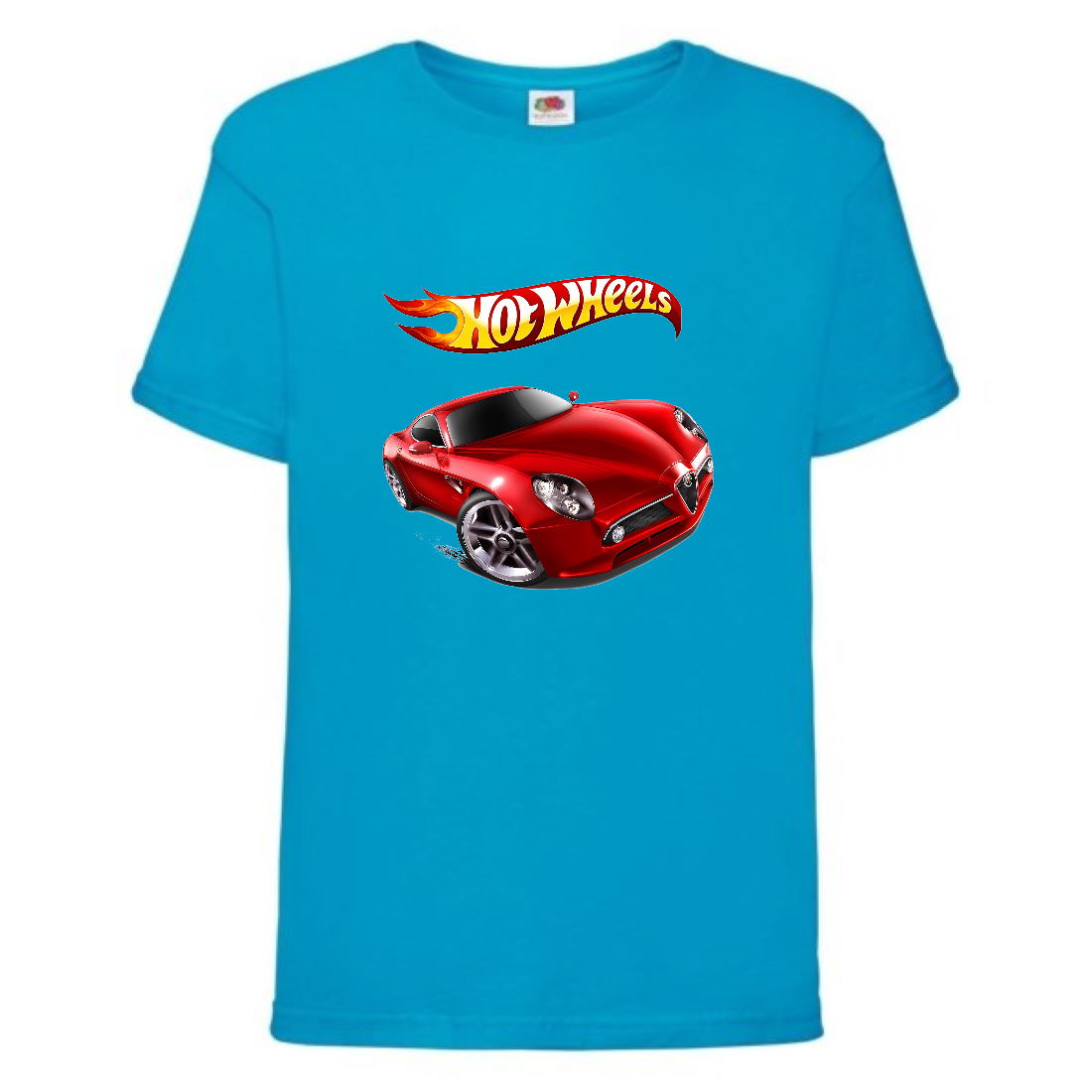 

Футболка детская Хот Вилс 003 (HotWheels) синяя (HTW blu 003) 164 см