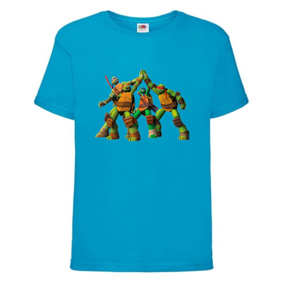 

Футболка детская Черепашки Ниндзя 0026 (Ninja Turtles) синяя (NTS blu 0026) 140 см