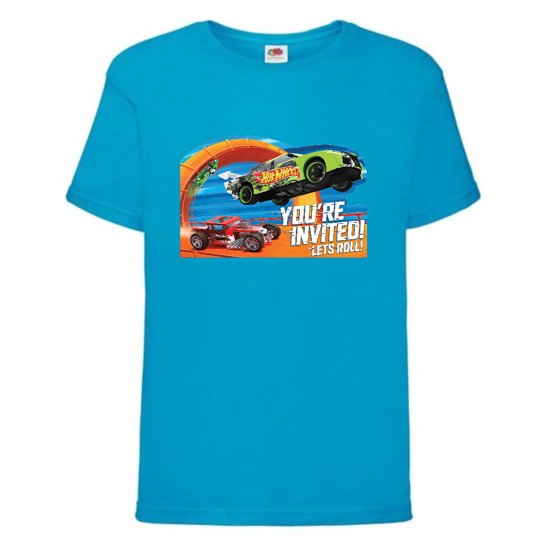 

Футболка детская Хот Вилс 0010 (HotWheels) синяя (HTW blu 0010) 164 см