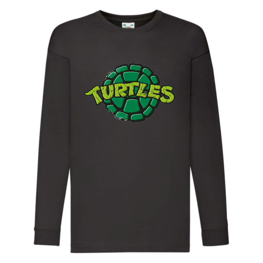 

Лонгслив реглан Черепашки Ниндзя 0022 (Ninja Turtles) черный (NTR blc 0022) 164 см