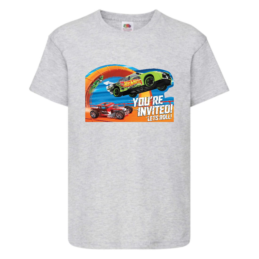 

Футболка детская Хот Вилс 0010 (HotWheels) серая (HTW gry 0010) 128 см