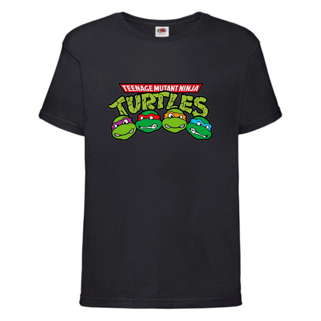 

Футболка детская Черепашки Ниндзя 0025 (Ninja Turtles) черная (NTS blc 0025) 164 см