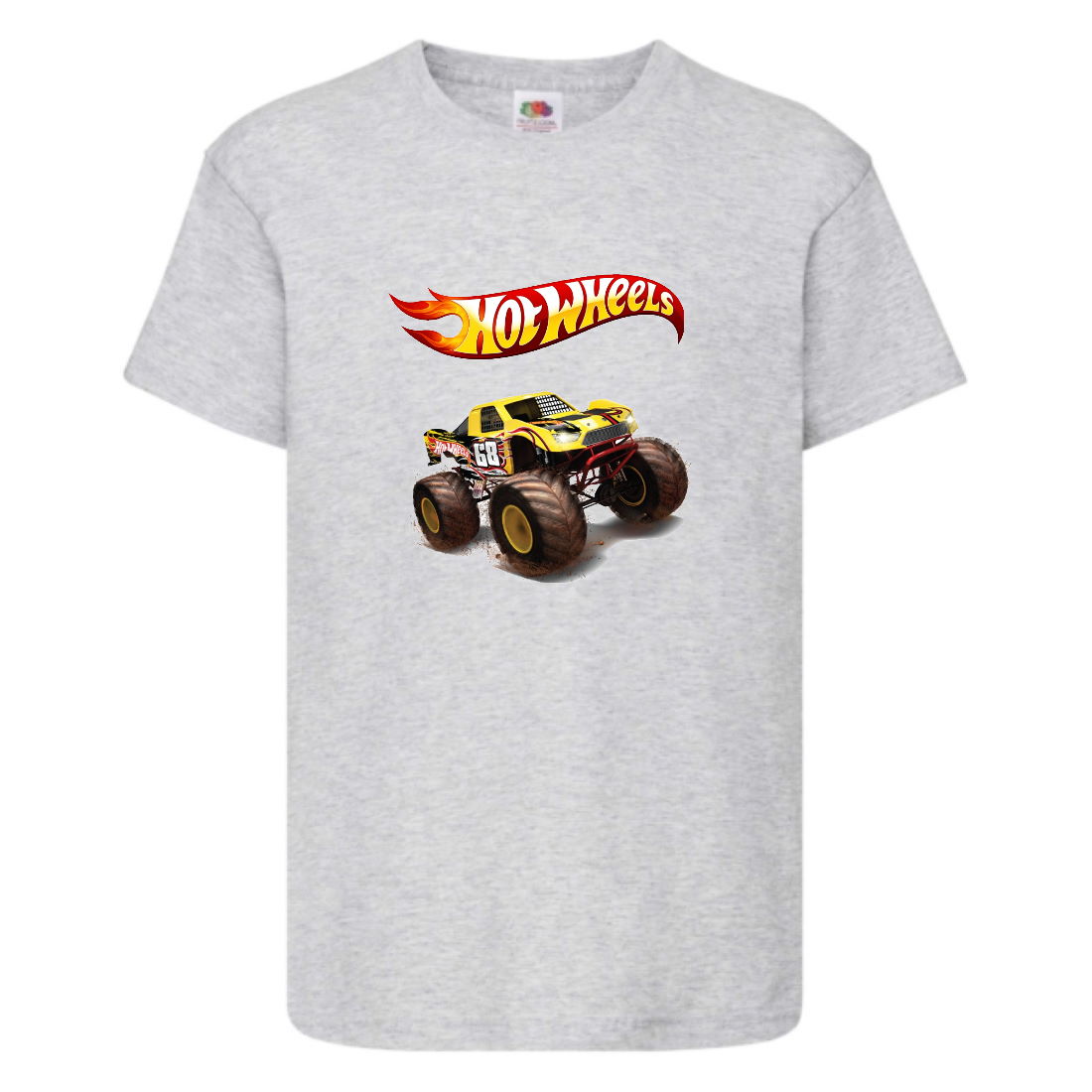 

Футболка детская Хот Вилс 0013 (HotWheels) серая (HTW gry 0013) 152 см