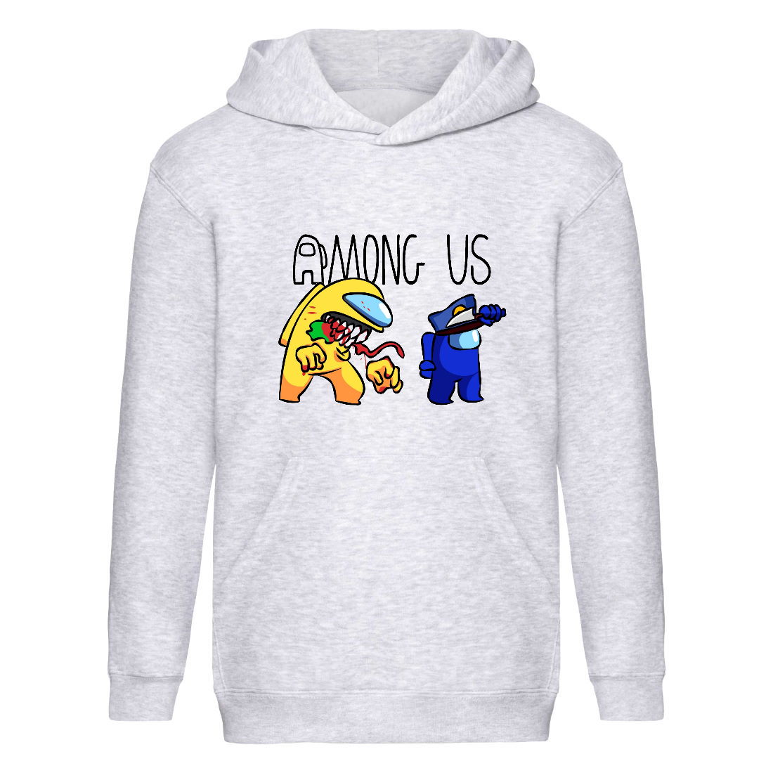 

Худи детская Амонг ас 06 (Among us) серая (AMU gry 06) 116 см