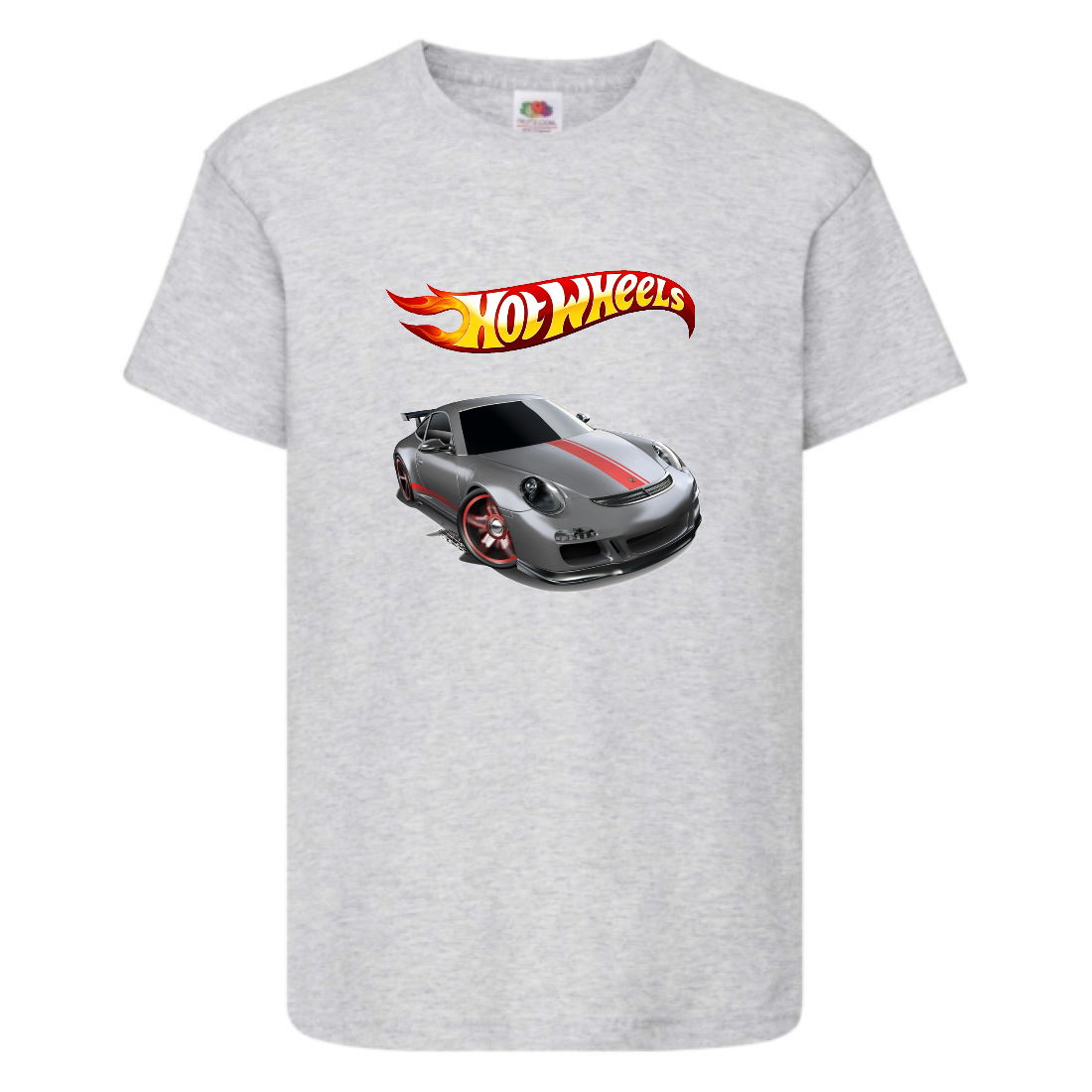 

Футболка детская Хот Вилс 0014 (HotWheels) серая (HTW gry 0014) 128 см