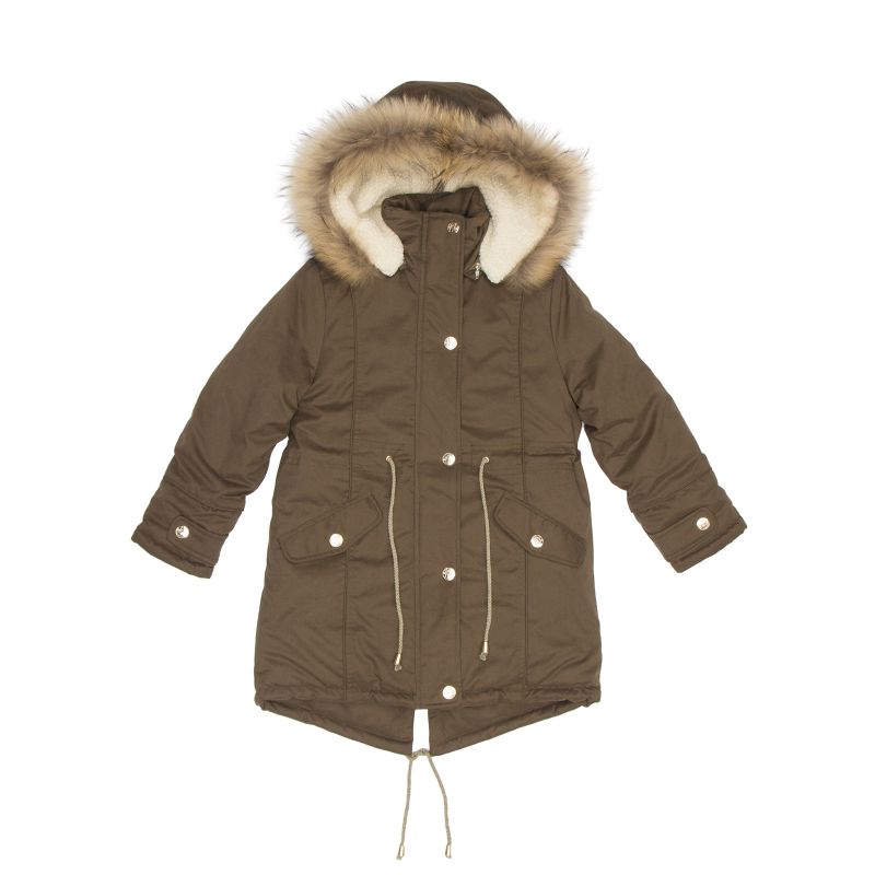 

Удлиненная парка DB KIDS 128 см Зеленый 18405G