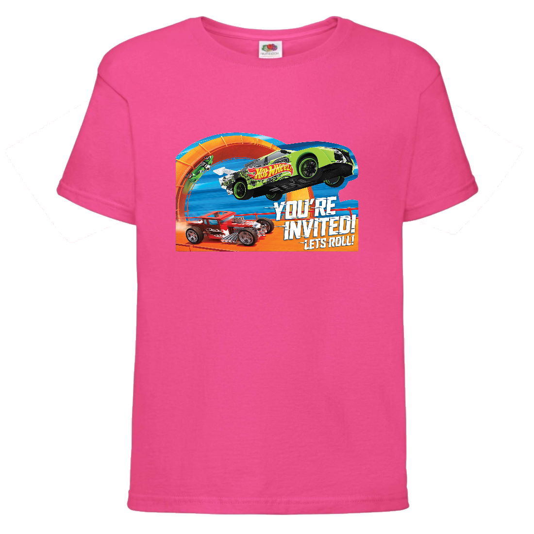 

Футболка детская Хот Вилс 0010 (HotWheels) розовая (HTW pnc 0010) 104 см