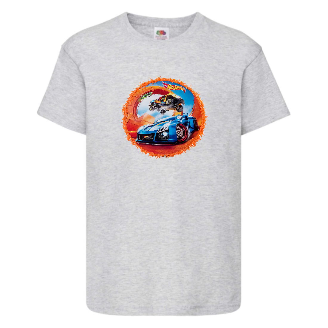 

Футболка детская Хот Вилс 0011 (HotWheels) серая (HTW gry 0011) 104 см