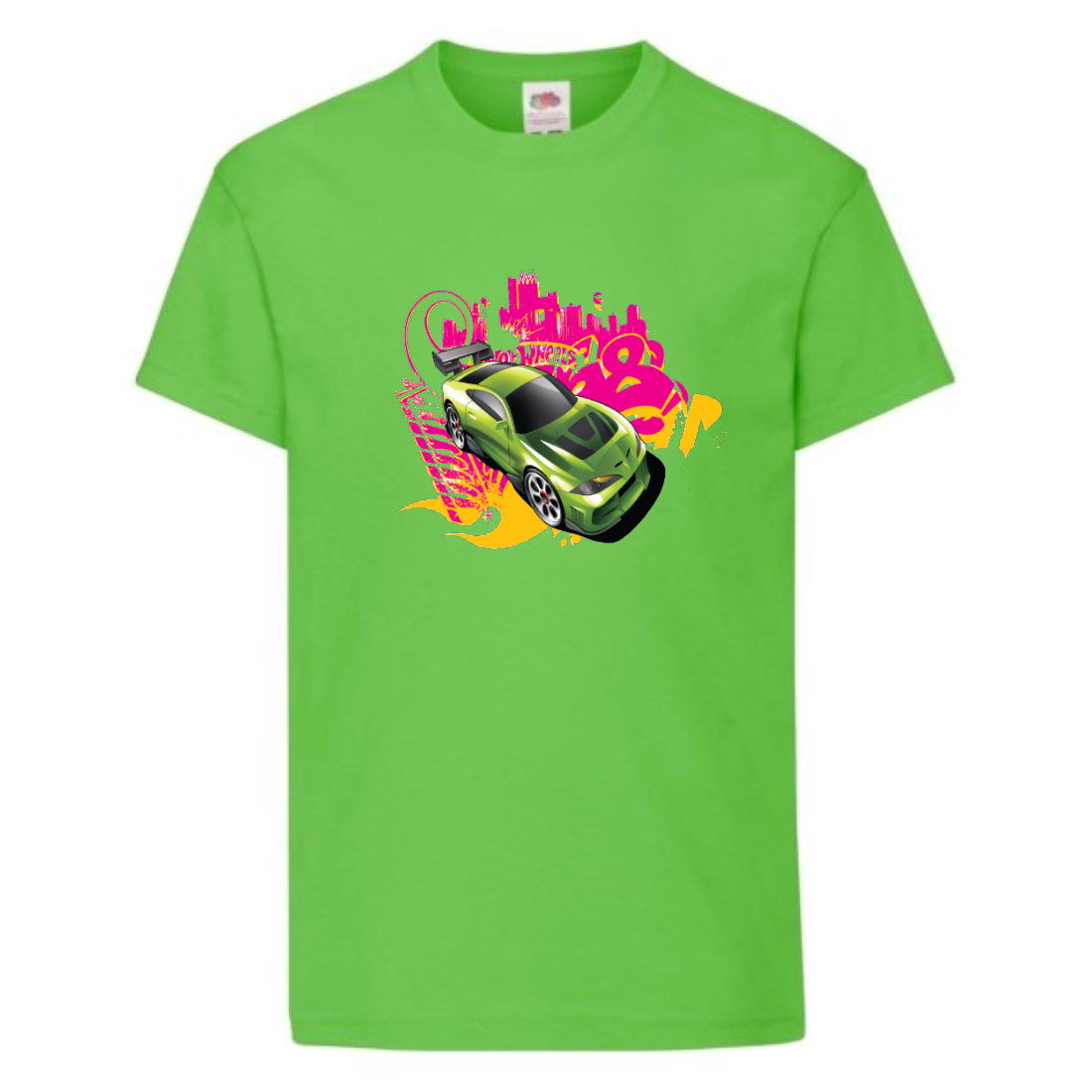 

Футболка детская Хот Вилс 006 (HotWheels) светлозеленая (HTW lgrn 006) 140 см