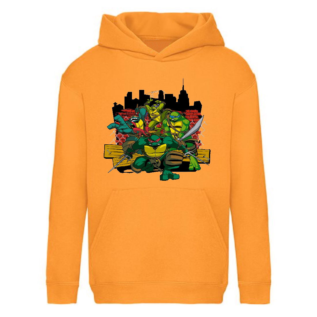 

Худи детская Черепашки Ниндзя 0018 (Ninja Turtles) оранжевый (NTR orn 0018) 152 см
