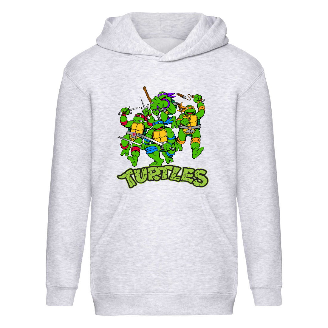 

Худи детская Черепашки Ниндзя 006 (Ninja Turtles) серый (NTR gry 006) 128 см