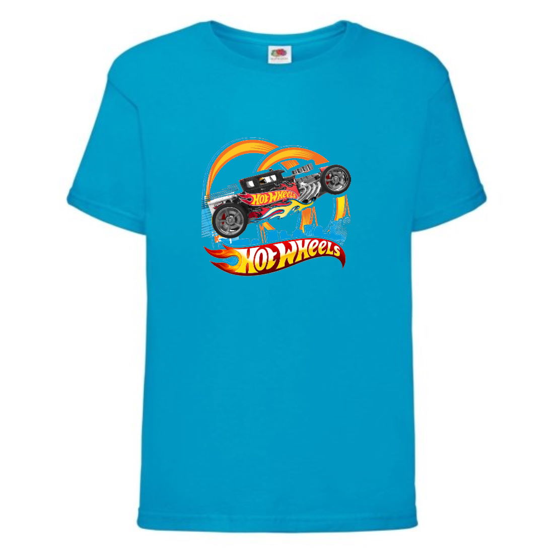 

Футболка детская Хот Вилс 009 (HotWheels) синяя (HTW blu 009) 128 см