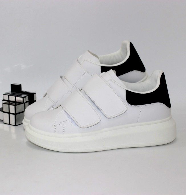 

Кроссовки на липучках Shoes BK926 39 24.5см белый