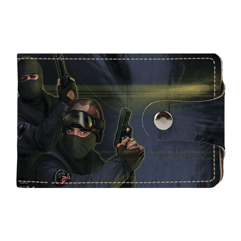 

Визитница Fisher Gifts Duo 81 CounterStrike Policeman экокожа