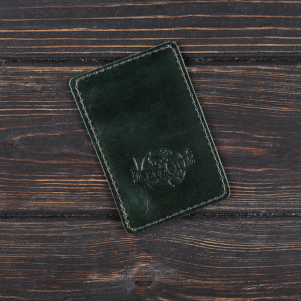 

Картхолдер Fisher Gifts Uno VIP алькор зеленый кожа