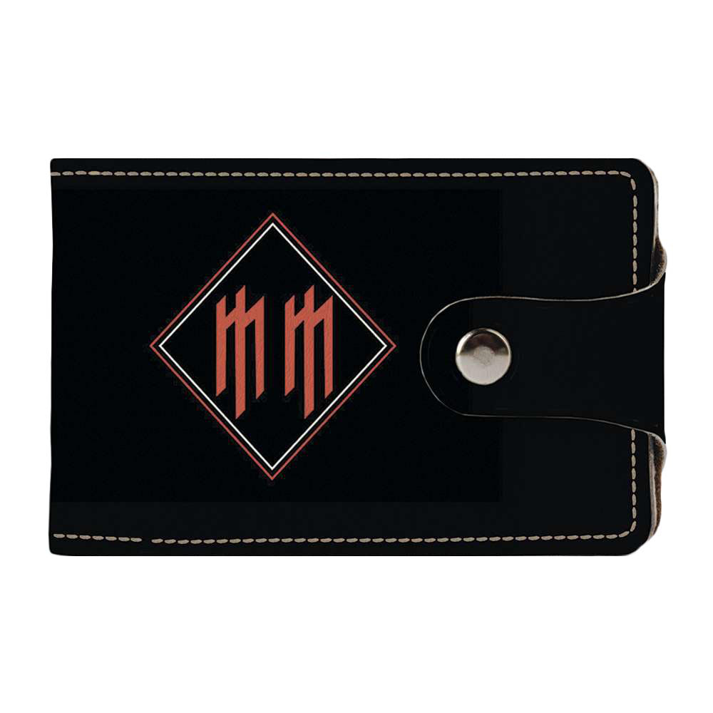 

Визитница Fisher Gifts Duo 845 Marilyn Manson logo экокожа