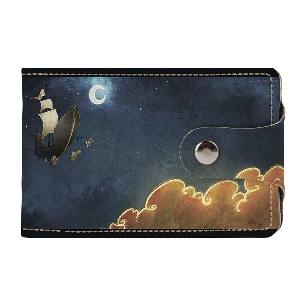 

Визитница Fisher Gifts Duo 212 Корабль мечты экокожа