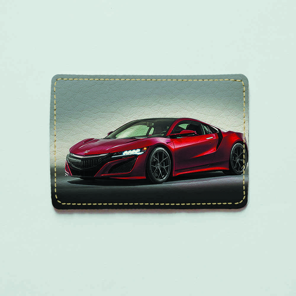 

Картхолдер Fisher Gifts Uno 672 Honda NSX красная экокожа