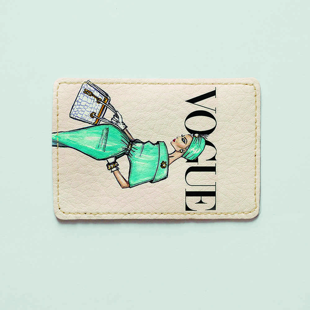 

Картхолдер Fisher Gifts Uno 165 Девушка VOGUE 17 экокожа