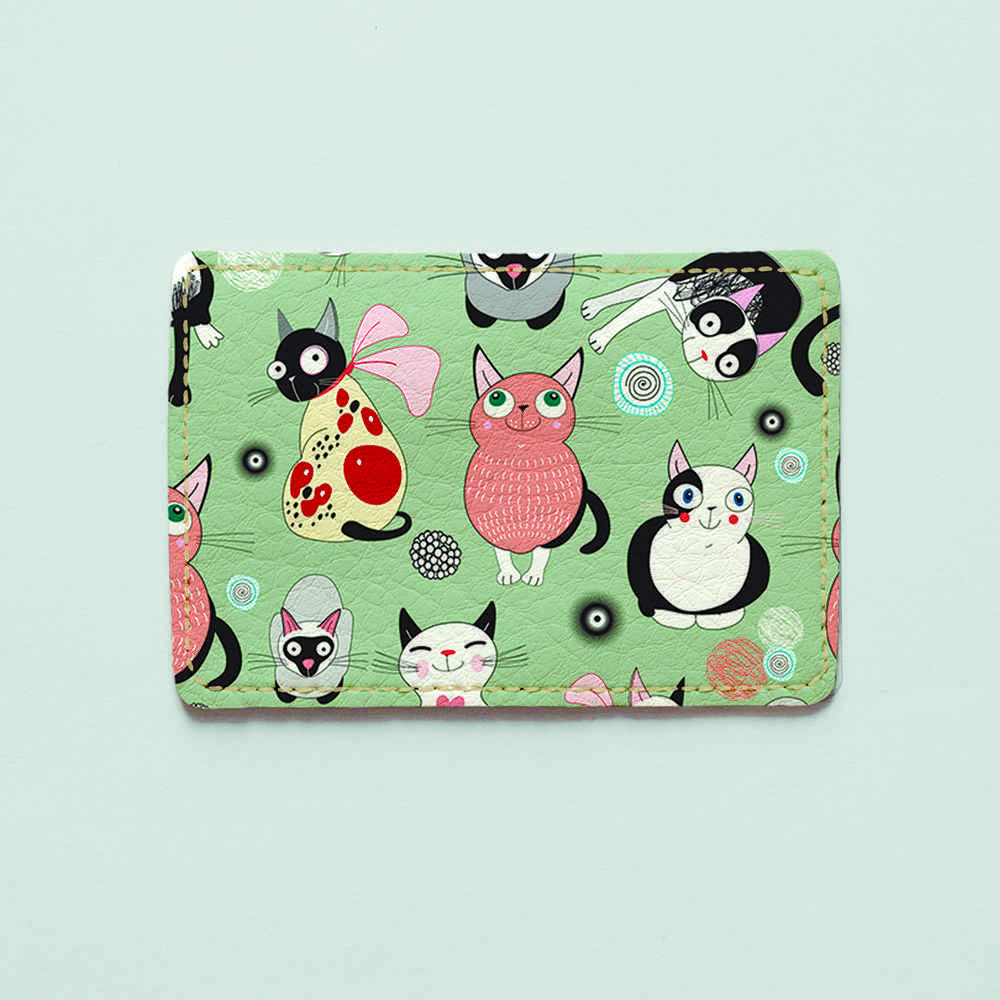 

Картхолдер Fisher Gifts Uno 976 Веселые котики экокожа