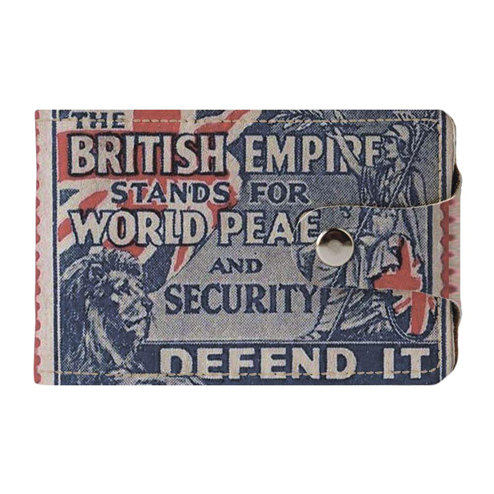 

Визитница Fisher Gifts Duo 898 British empire экокожа