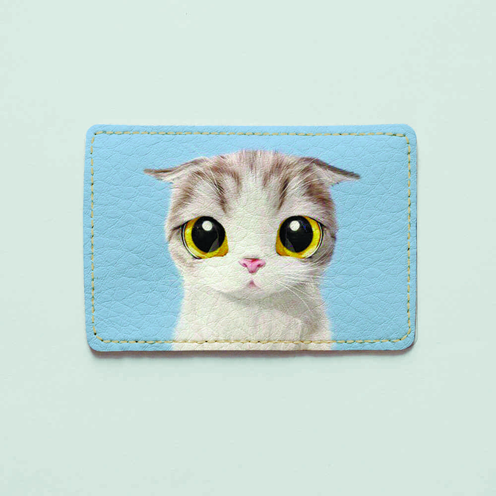 

Картхолдер Fisher Gifts Uno 786 Котик Мурчик экокожа
