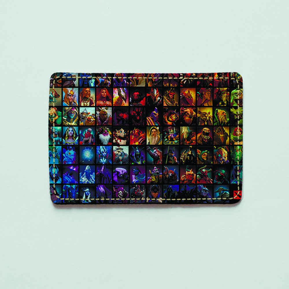 

Картхолдер Fisher Gifts Uno 71 DOTA 2 Герои экокожа