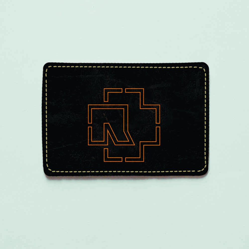 

Картхолдер Fisher Gifts Uno 831 Rammstein logo экокожа