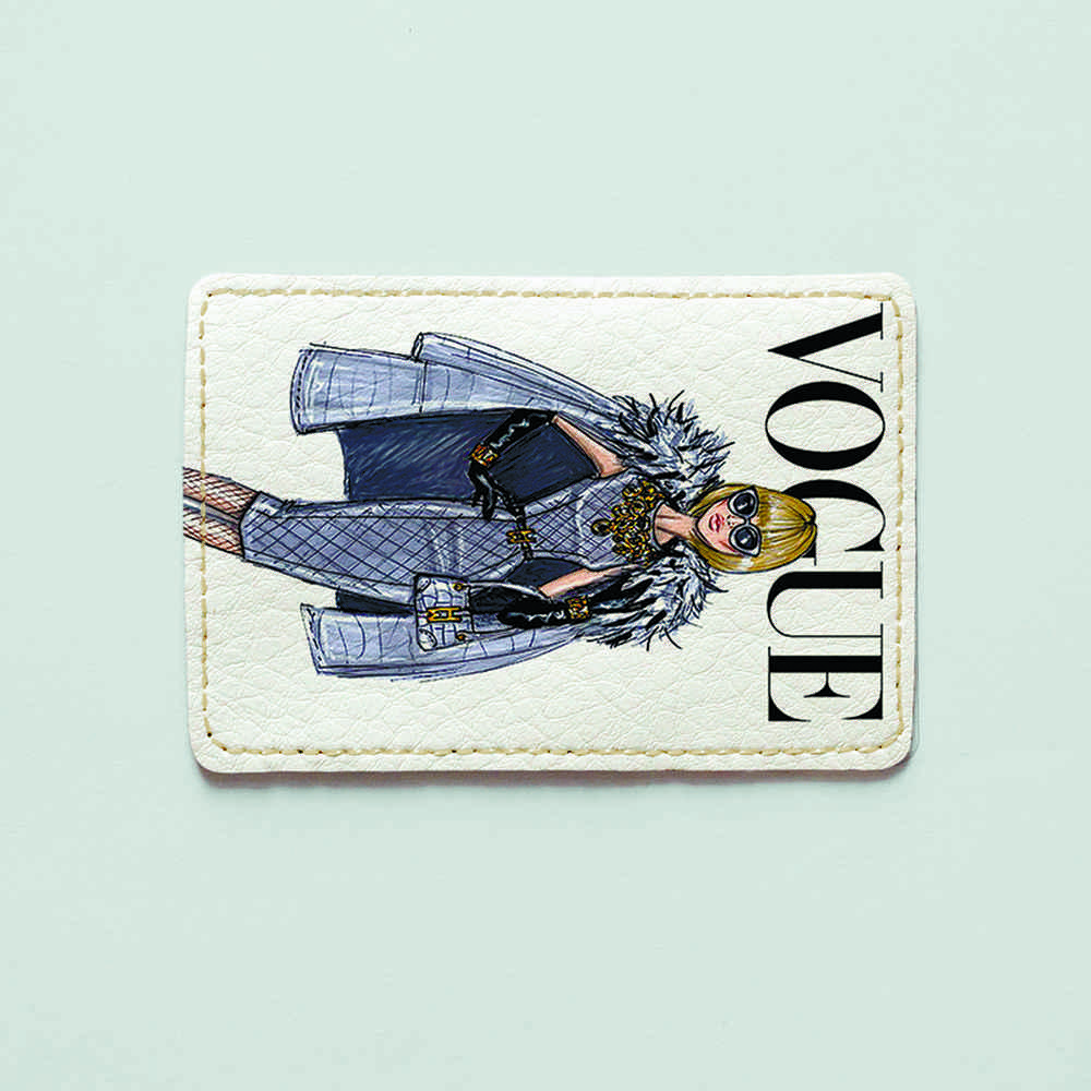 

Картхолдер Fisher Gifts Uno 166 Девушка VOGUE 18 экокожа