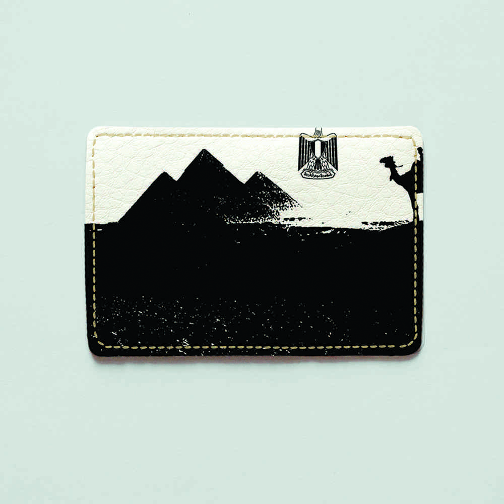 

Картхолдер Fisher Gifts Uno 914 Чернобелый Египет экокожа