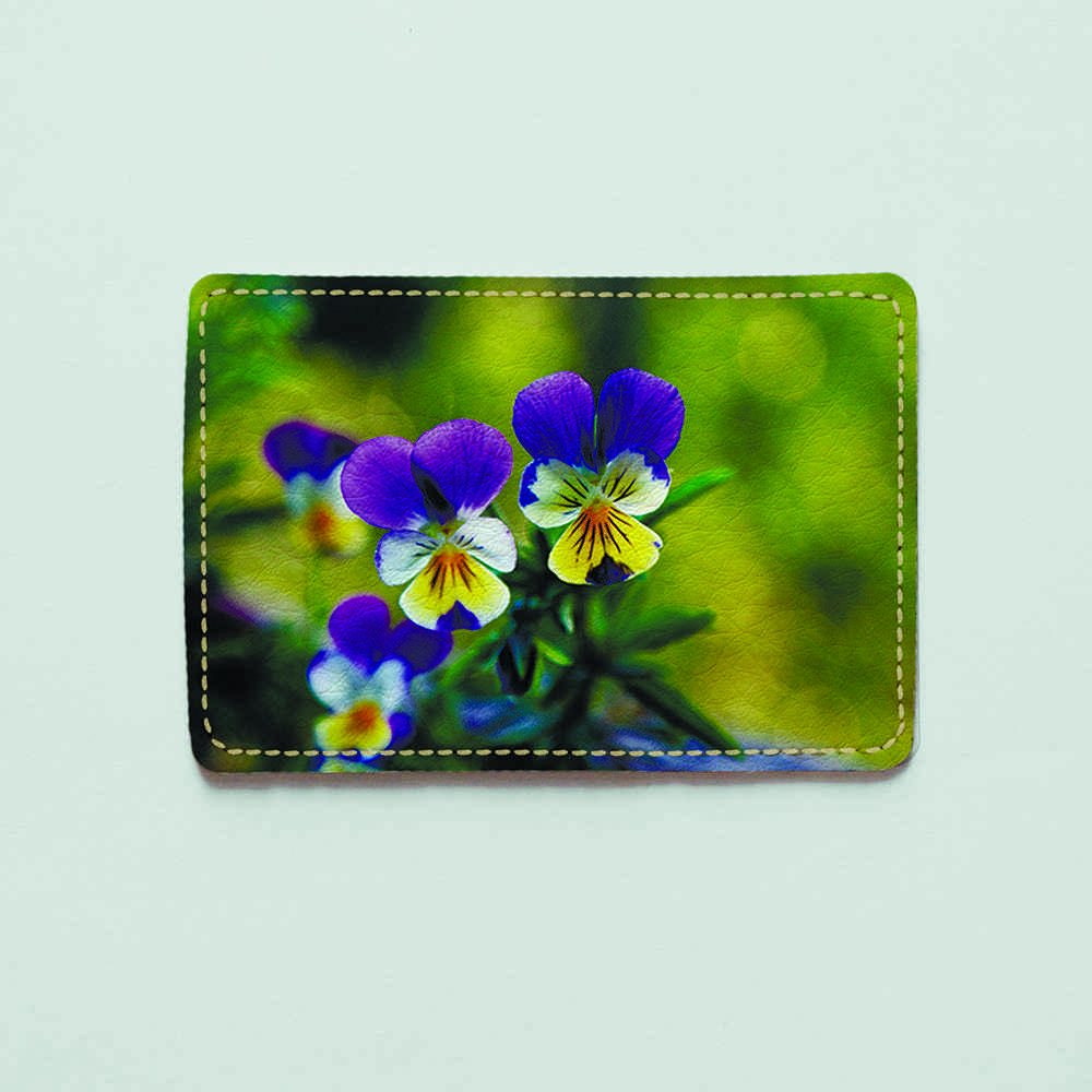 

Картхолдер Fisher Gifts Uno 246 Анютины глазки экокожа