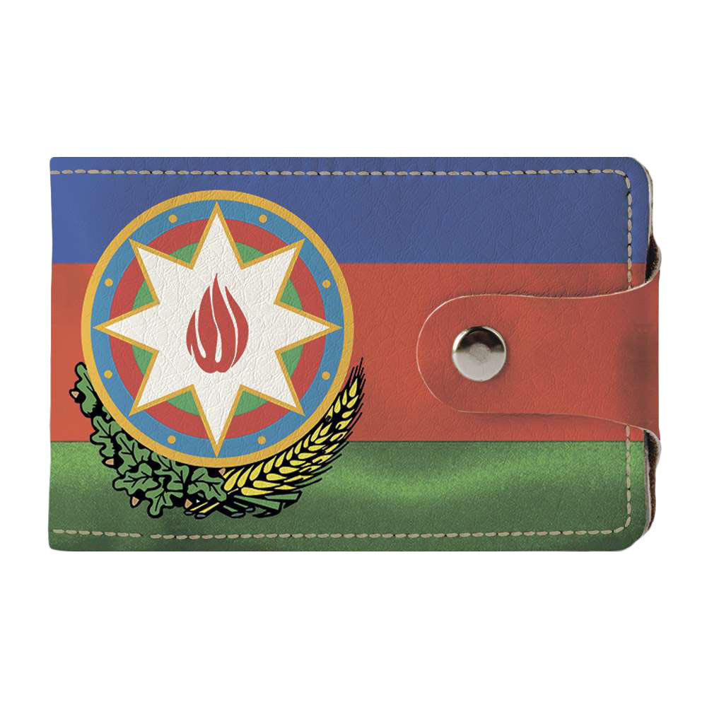 

Визитница Fisher Gifts Duo 302 Azerbaijan Republic black экокожа