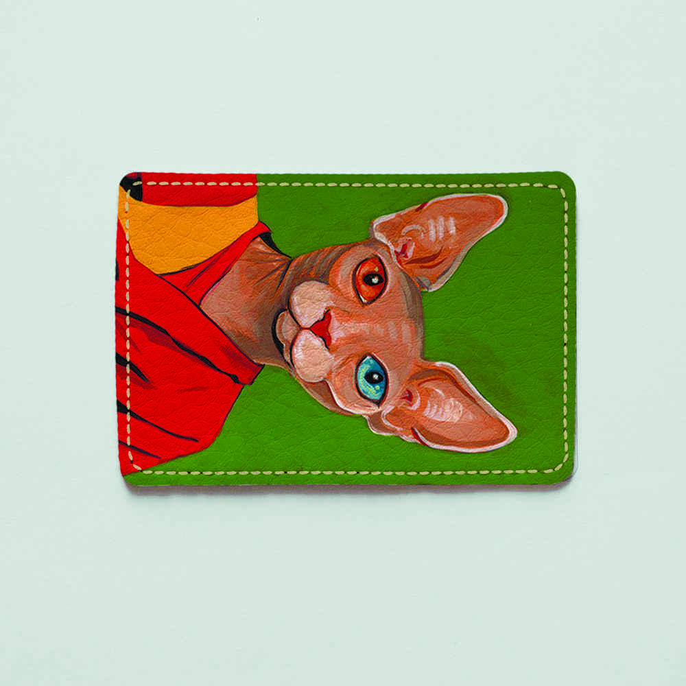 

Картхолдер Fisher Gifts Uno 603 Кот Кришны экокожа