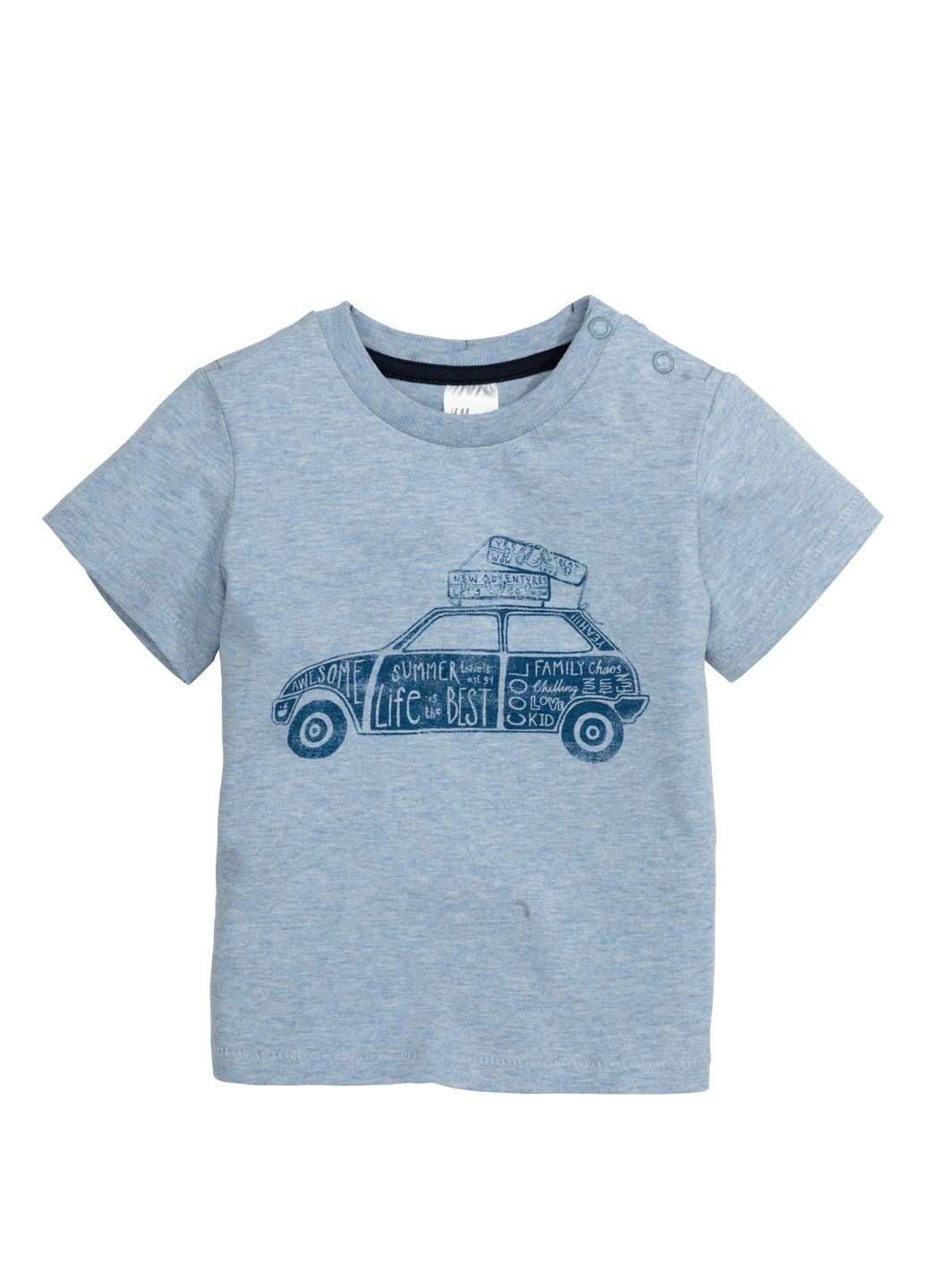 

футболка H&M 5hm03200245 68 см Голубой 2000000380131