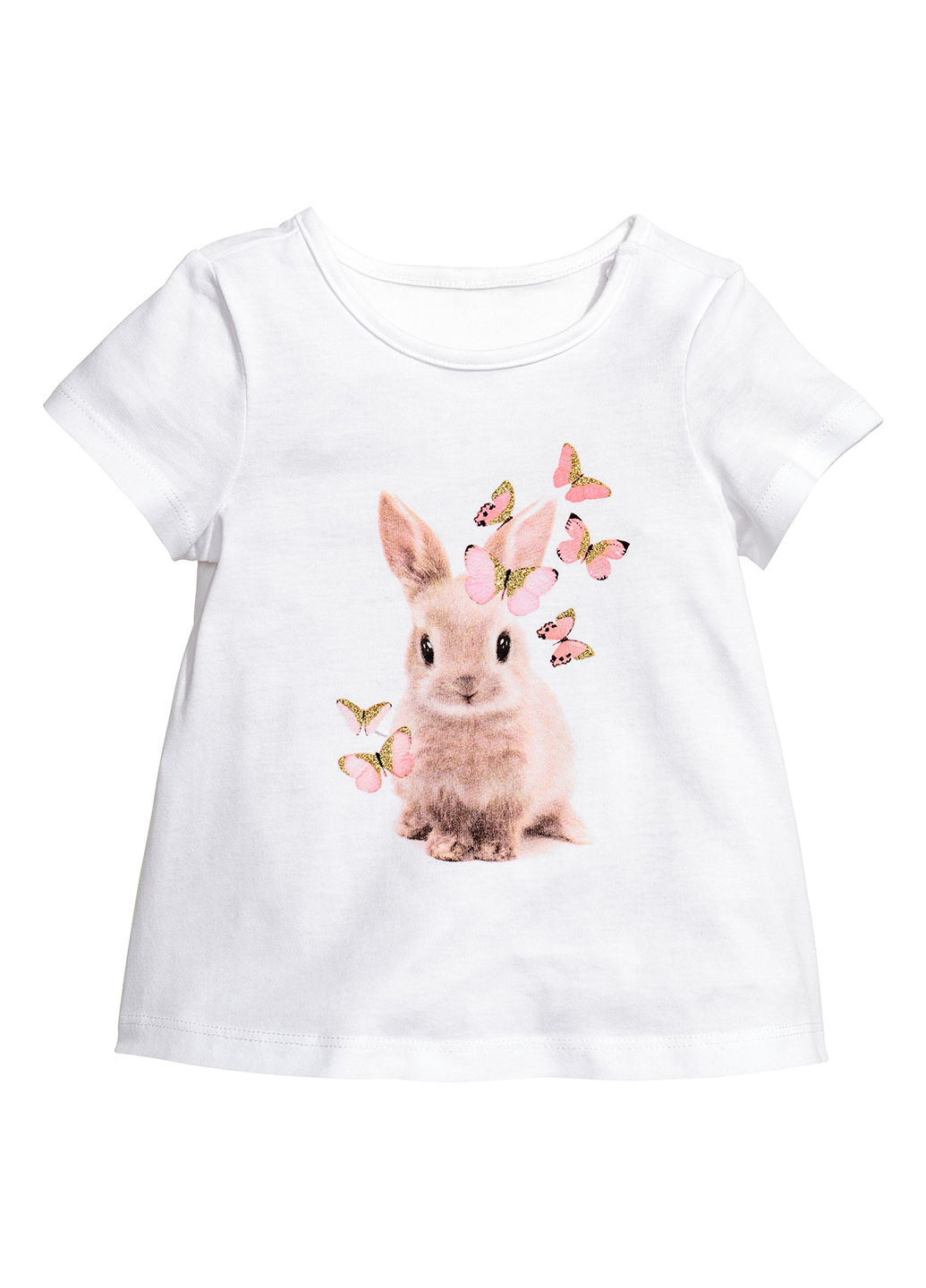 

футболка H&M kids 5hm03200135 68 см Белый 2000000377483