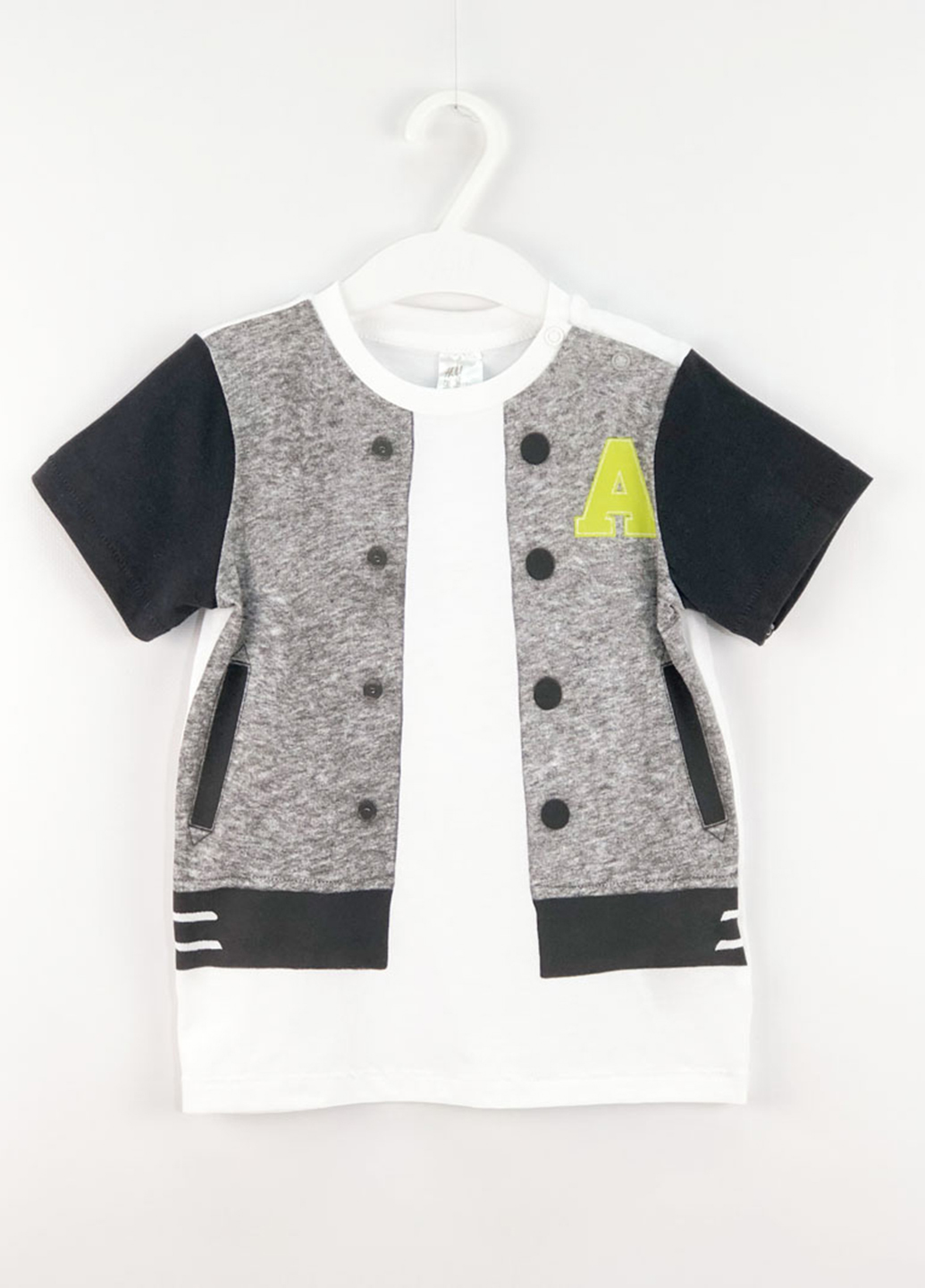 

футболка H&M 5hm01120030  см Белый 2000000363516, футболка H&M 5hm01120030 92 см Белый 2000000363516