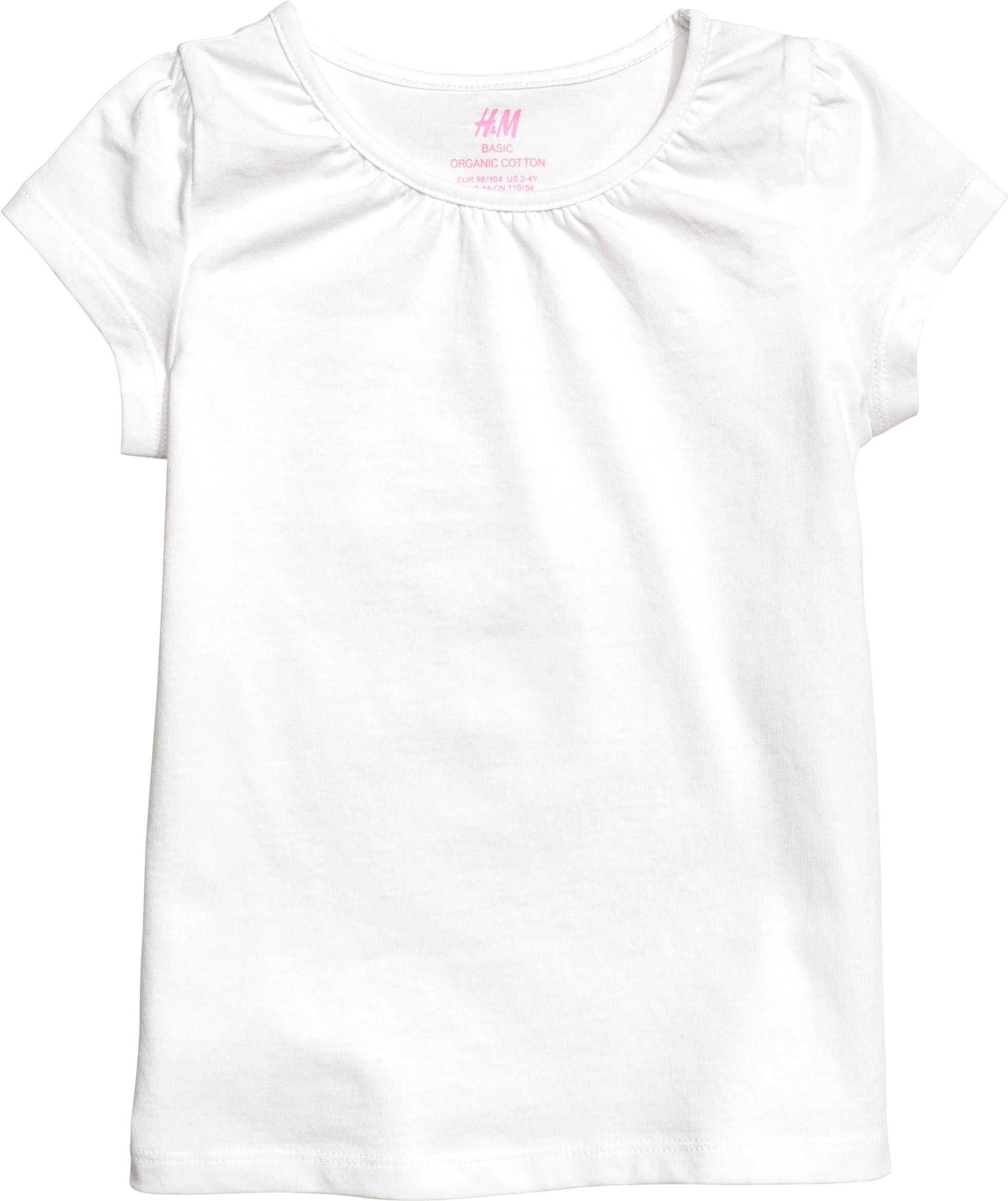 

футболка H&M kids 5hm01120265 92 см Белый 2000000367811