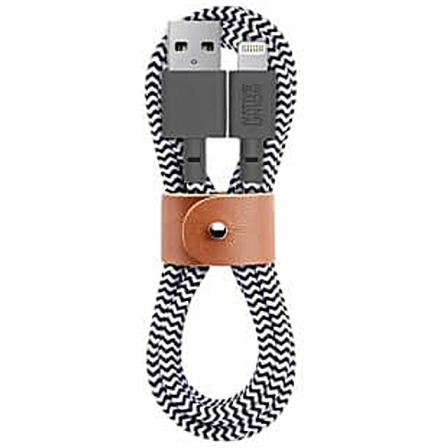 

Кабель NATIVE UNION Belt Cable Lightning Zebra (1.2 m) (BELT-KV-L-ZEB-2)