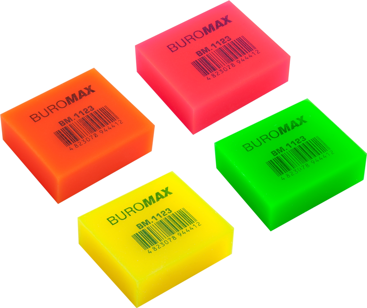 

Набор ластиков Buromax Неон 36 шт (BM.1123)