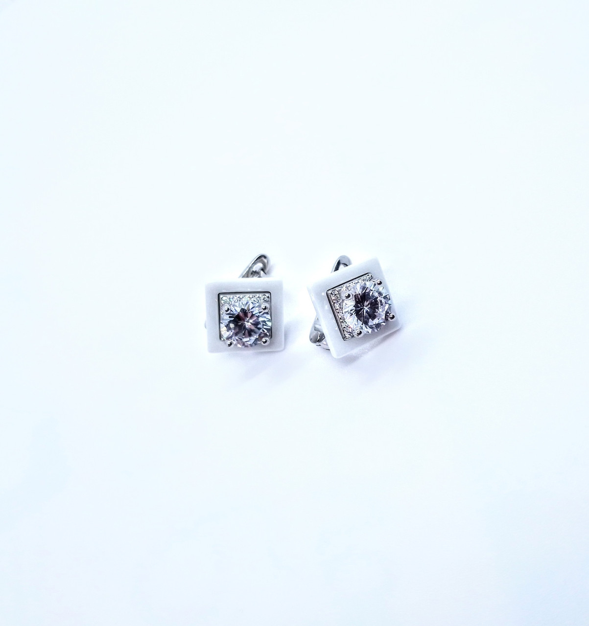 

Серьги керамика квадратные 47742