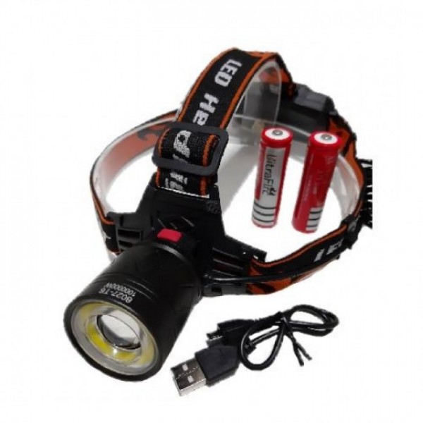 

Налобный фонарь BL POLICE 8027-T6 фонарик 1800 Lumen