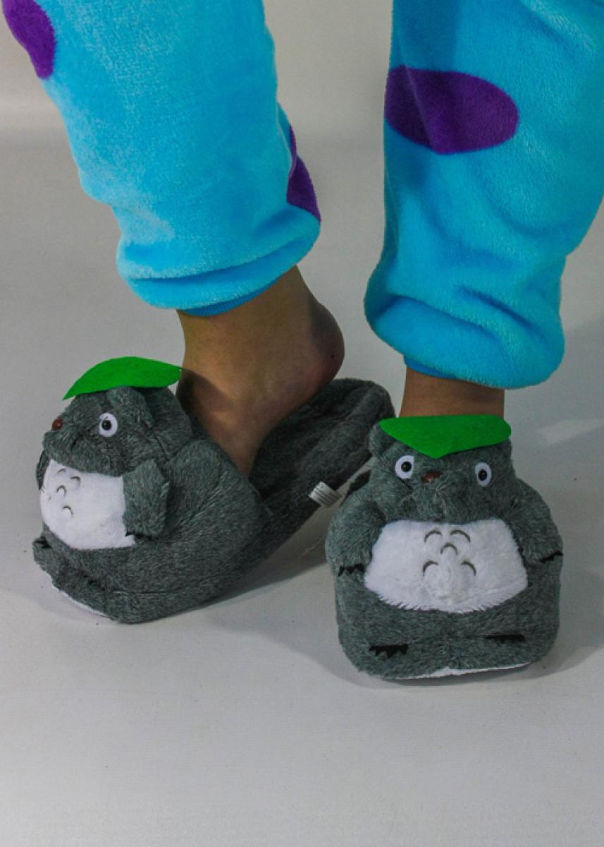 

Тапочки Кигуруми Кот Тоторо размер М (26 см по стопе, 35-39 рр) женские