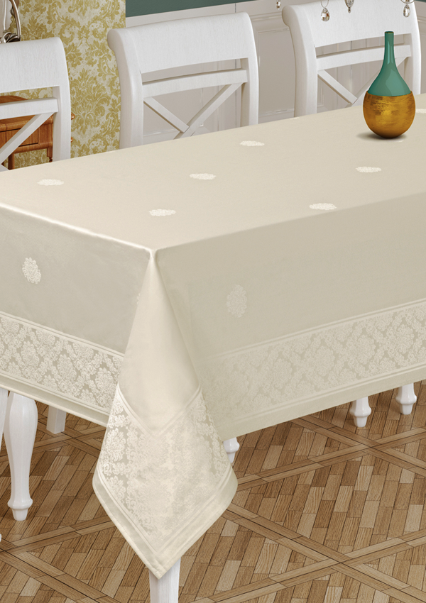 

Скатерть Maison Dor Pano 155х270 см кремовая