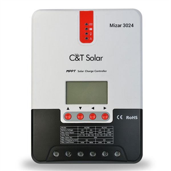 

MPPT-контроллер заряда C&T SOLAR MIZAR 3024