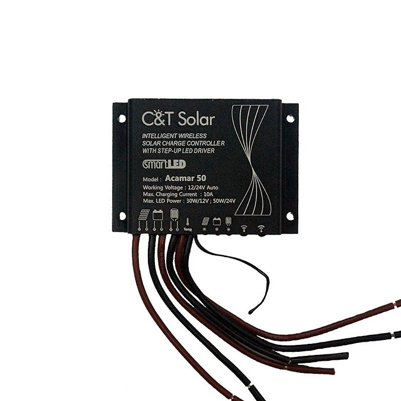 

Контроллер заряда для систем освещения C&T SOLAR ACAMAR 50-1024