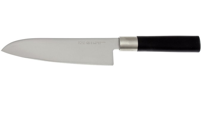 

Нож кухонный Сантоку, 165 мм, KAI "Wasabi"